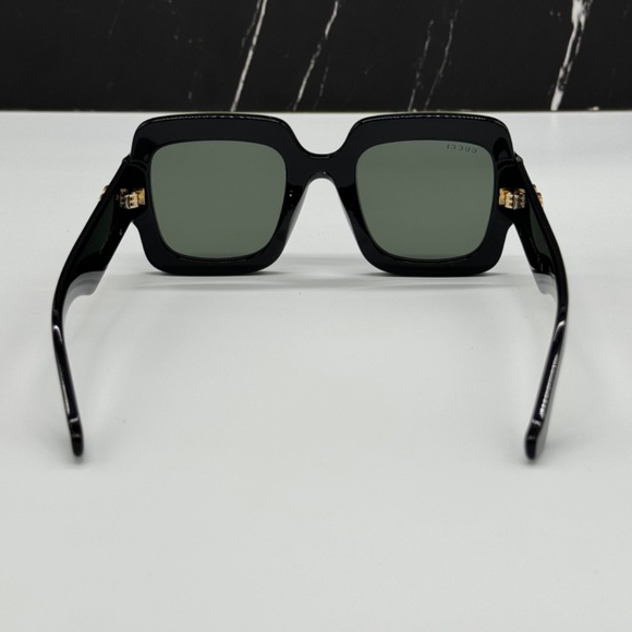 NEW GG1547S 001 GUCCI SQUARE WOMEN SUNGLASSES GUCCI BLACK EYEWEAR main image 5